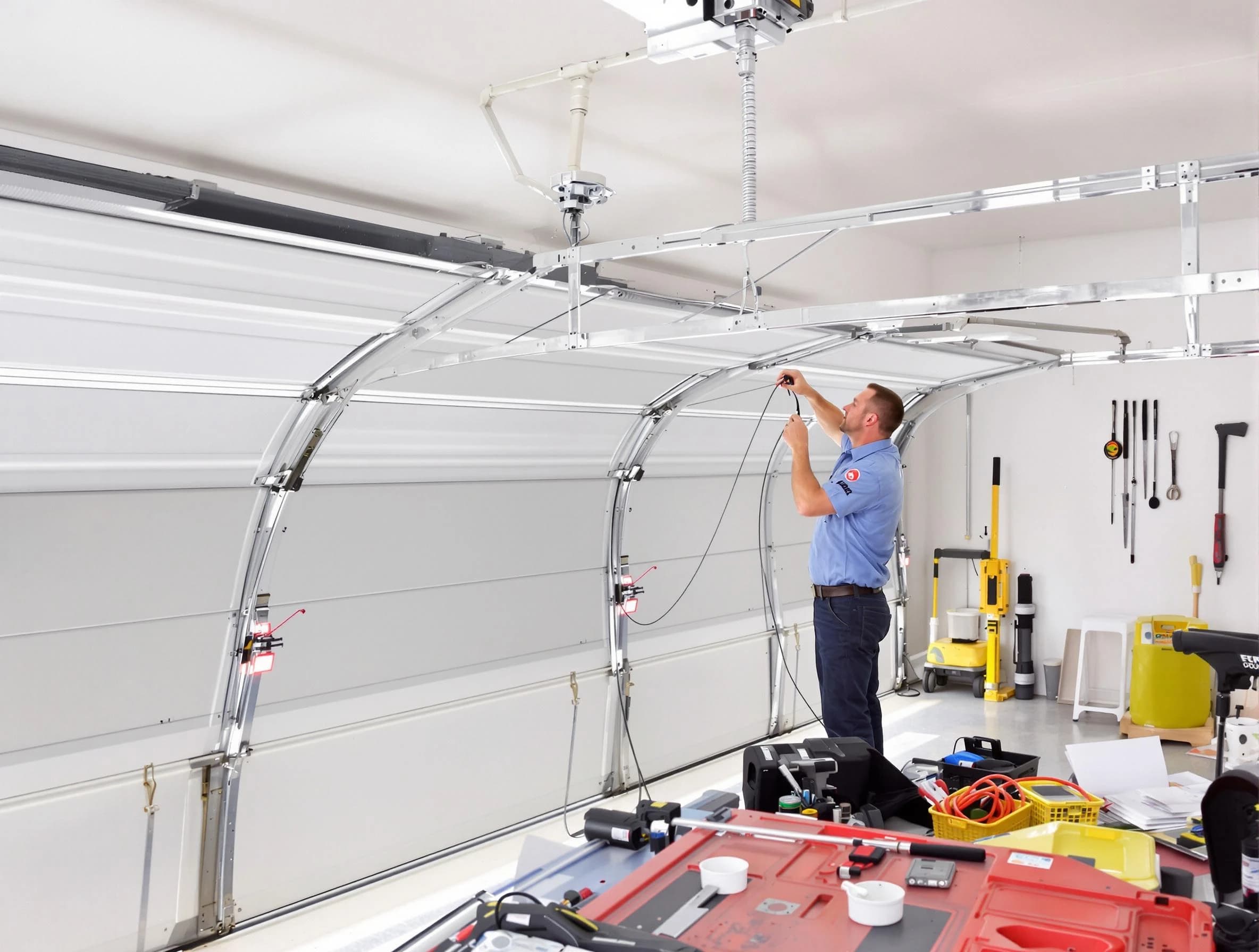 Garage door cable repair service by Penn Hills Garage Door Repair in Penn Hills
