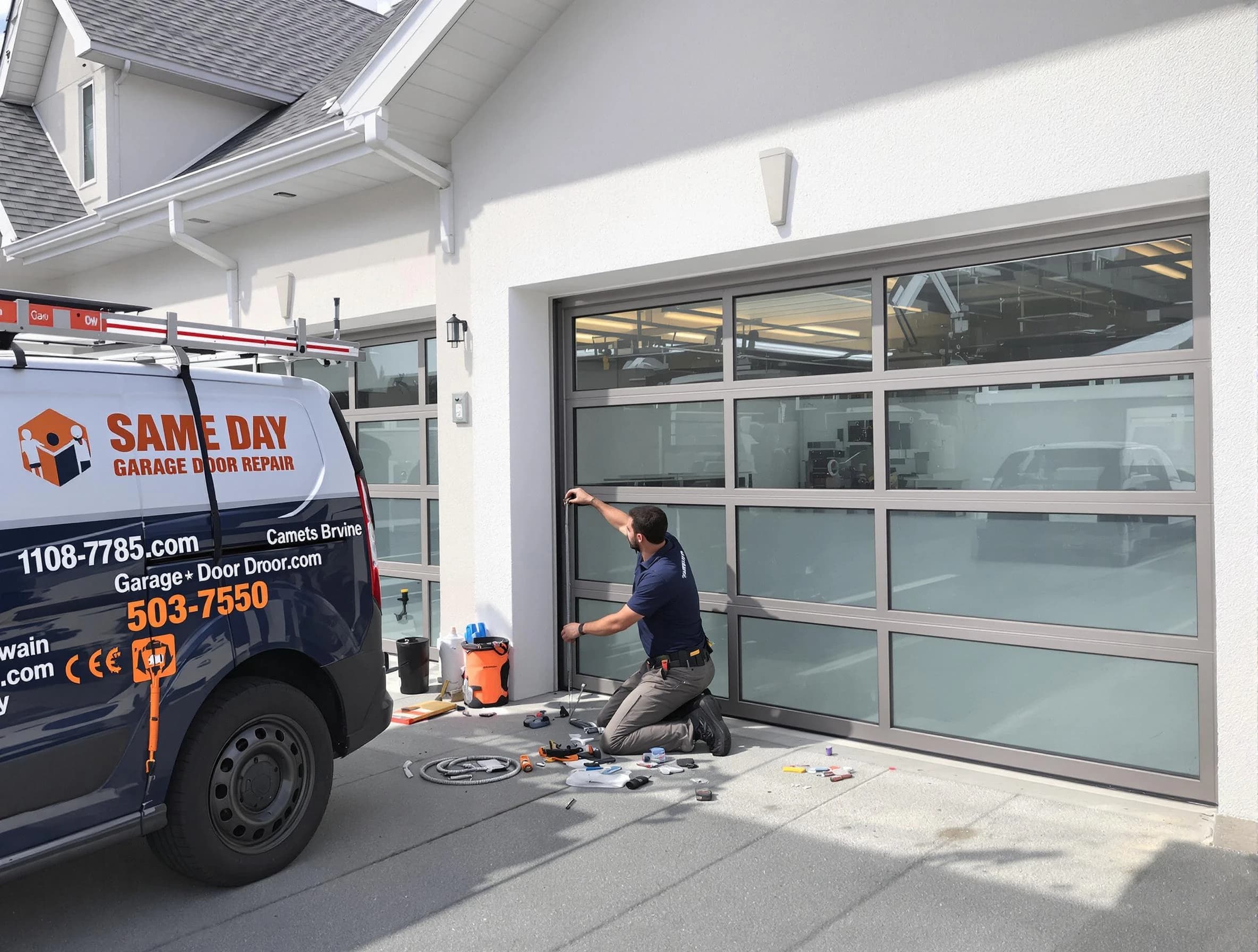 Same-day garage door repair service by Penn Hills Garage Door Repair in Penn Hills