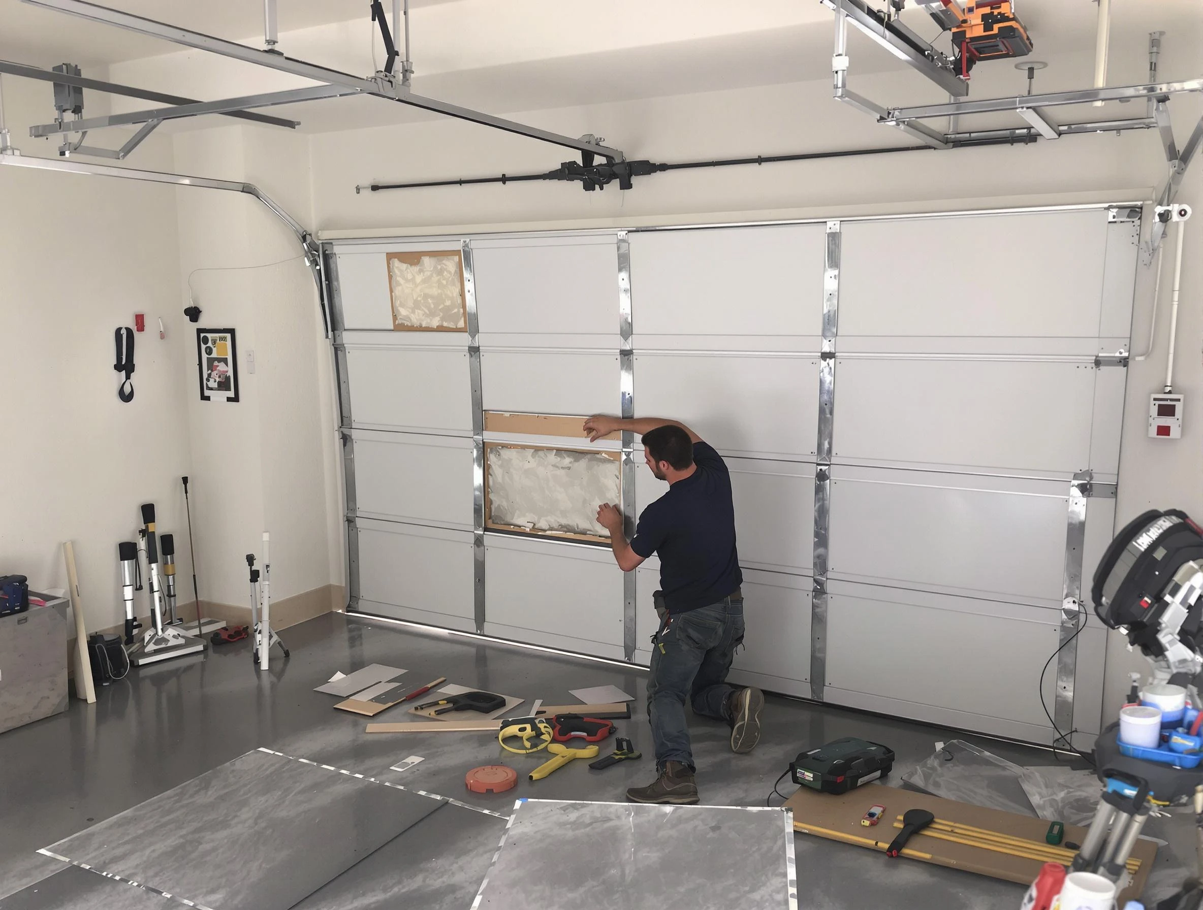 Garage Door Panel Repair in Penn Hills