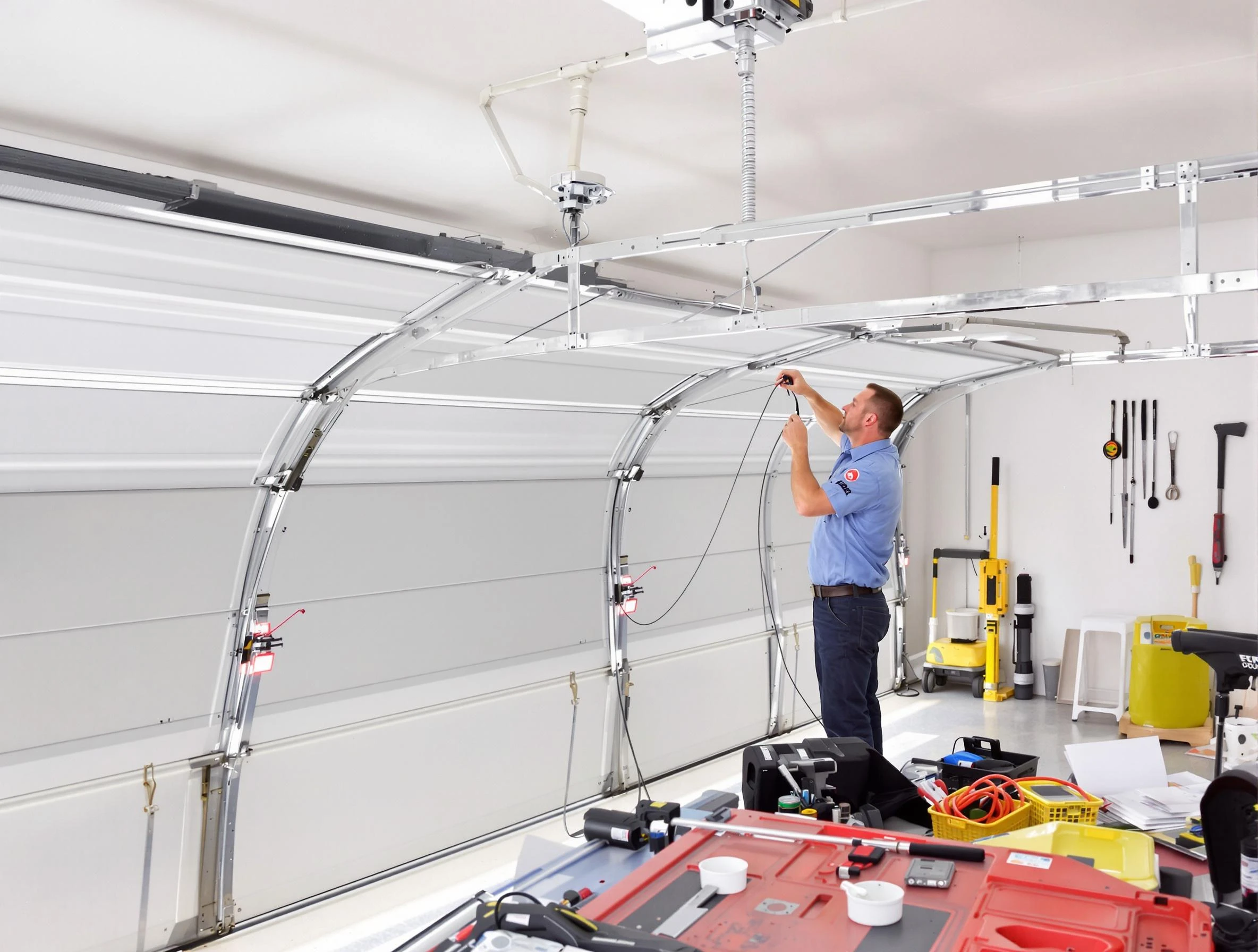 Garage door cable repair service by Penn Hills Garage Door Repair in Penn Hills
