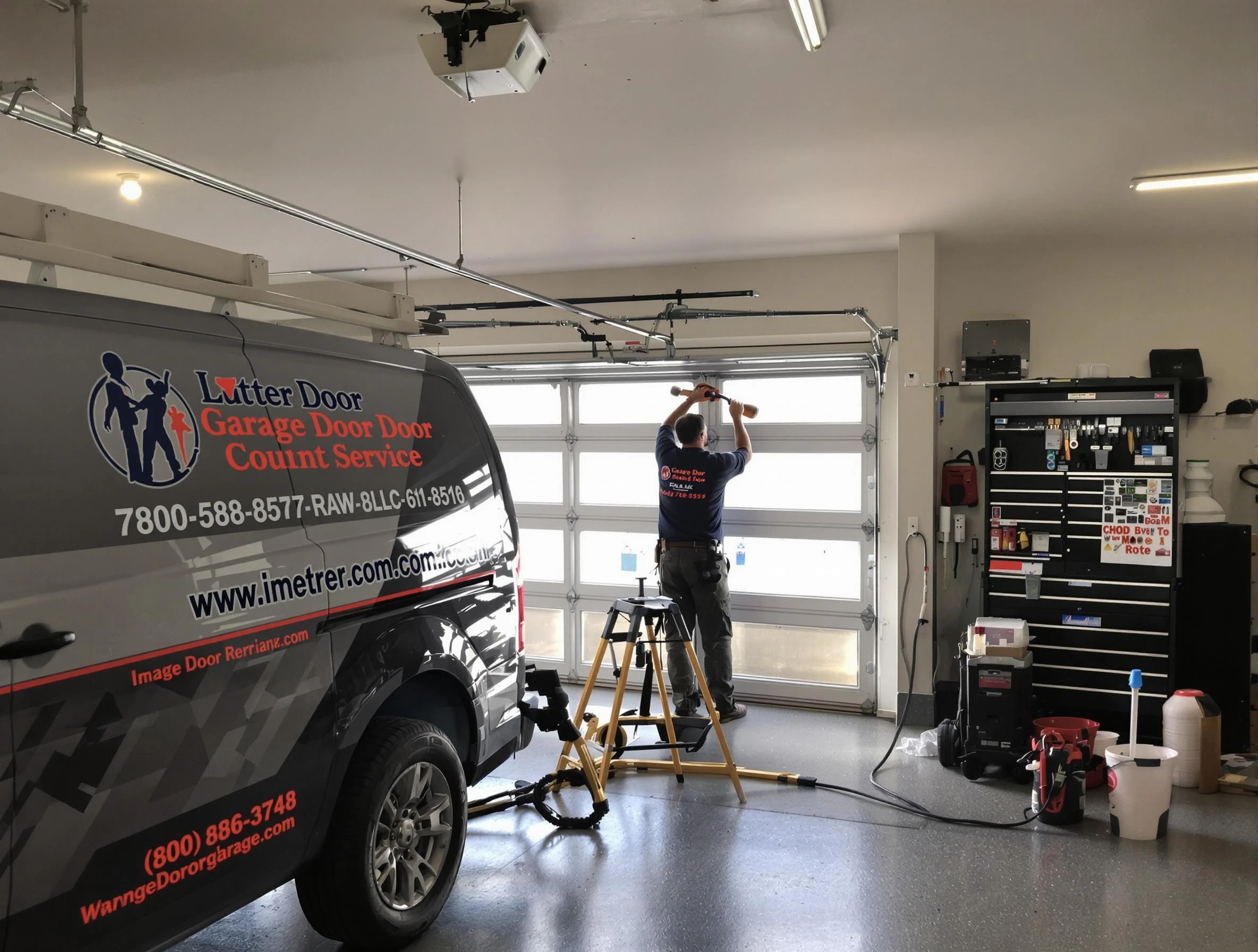 Penn Hills Garage Door Repair rapid response team performing same-day repair in Penn Hills