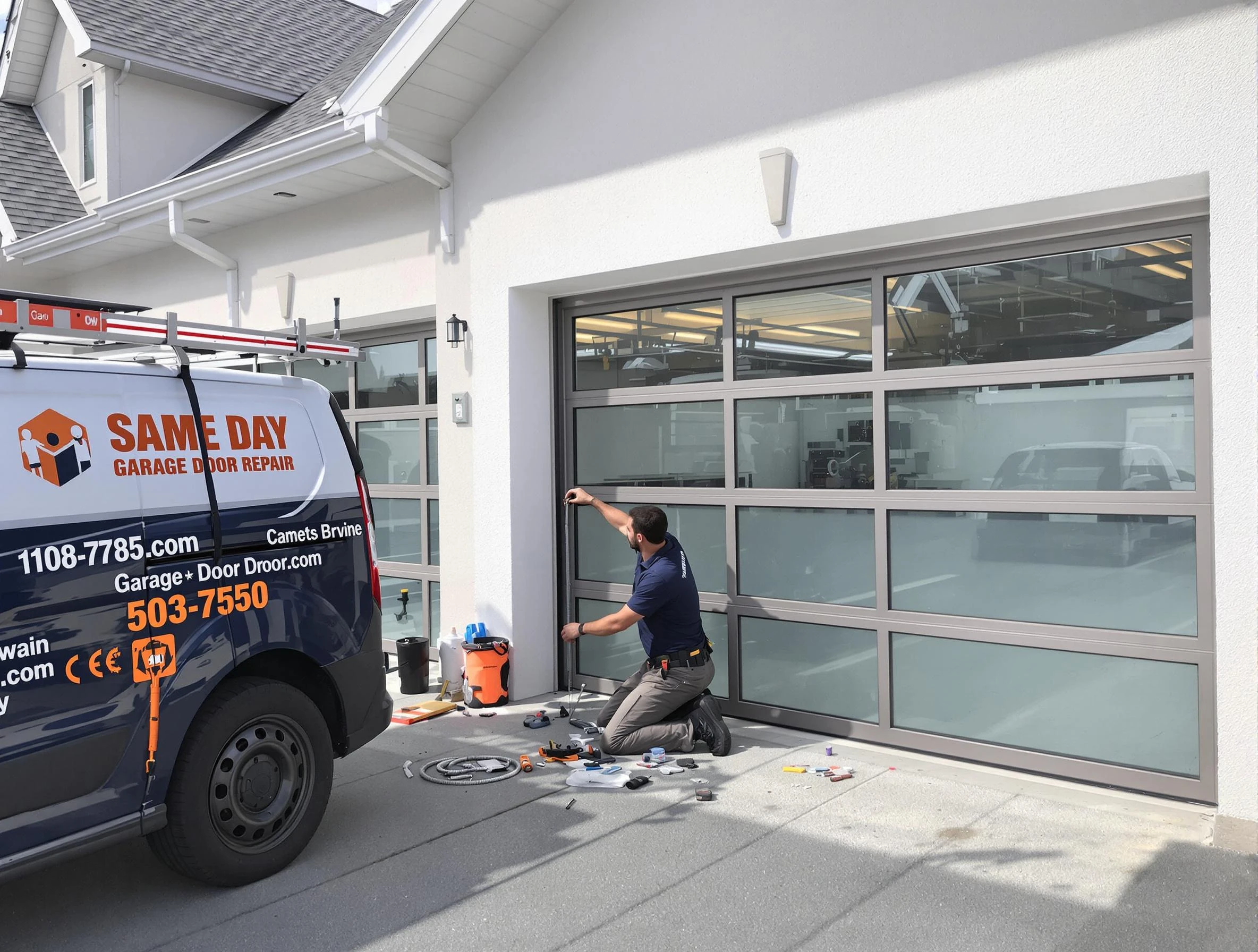 Same-day garage door repair service by Penn Hills Garage Door Repair in Penn Hills